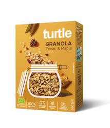 Økologisk Glutenfri Granola Pekannødder & Ahornsirup 350 g – Turtle