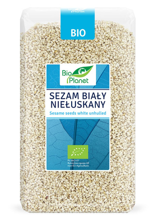 Afskallet hvid sesam bio 1 kg