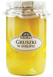 Pære i sirup 720 g (360 g) - Krokus