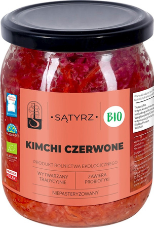 Kimchi rød BIO 450 g