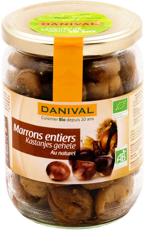 Hele kastanjer (kogte) bio 320 g - Danival