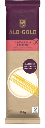 Glutenfri spaghetti-nudler (majs og ris) bio 500 g