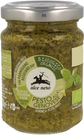 Pesto genovese (basilikumsauce) bio 130 g