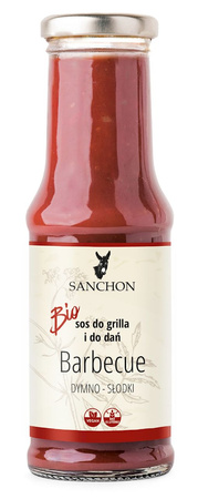 Glutenfri vegansk barbecuesauce bio 210 ml - Sanchon