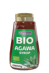 Mørk agavesirup bio 245 g - Naturavena