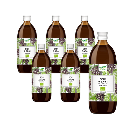 SET 6 x acai juice nfc bio 500 ml