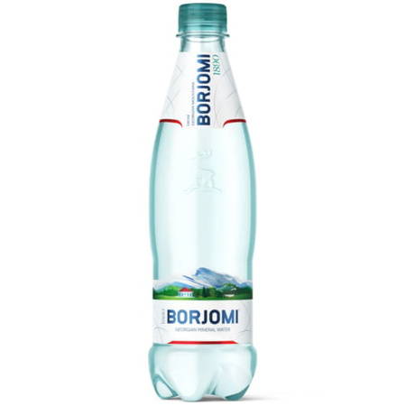 Mousserende mineralvand pet 500 ml - Borjomi