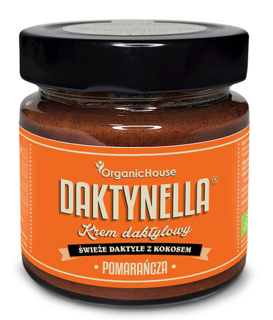 Daktynella appelsin - dadelcreme bio 190 g