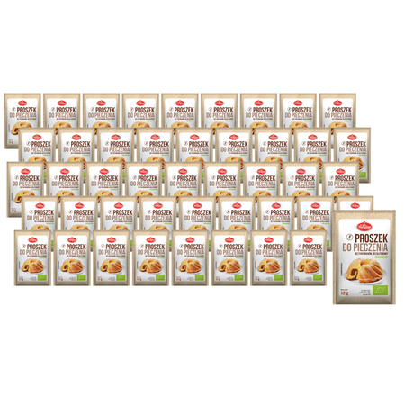 KIT 45 x Glutenfrit bagepulver bio 12 g