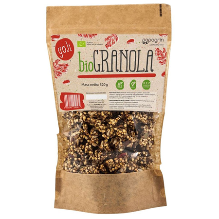 Glutenfri goji-granola bio 320 g
