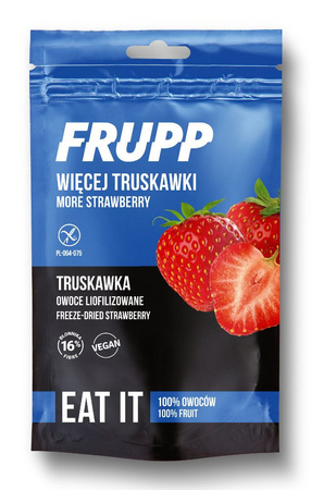 Frysetørret jordbær 13 g - Frupp