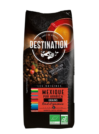 Arabica 100% mexicansk Fair For Life BIO 1 kg bønnekaffe - Destination