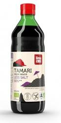 Sos sojowy tamari 50% mniej soli bezglutenowy bio 250 ml