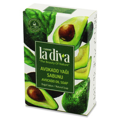 Avocado bar sæbe 100 g - LA DIVA