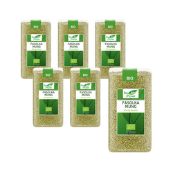 SET 6 x mungbønner bio 500 g