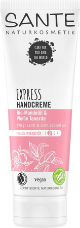Eco håndcreme med mandelolie og hvidt ler 75 ml.