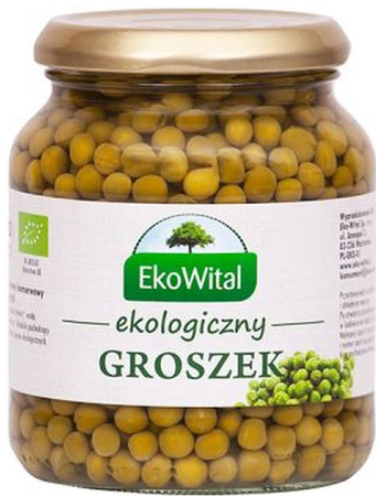 Ærter i marinade bio 350 g - Ekowital