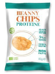 Glutenfri linseproteinchips bio 40 g - beanny chips