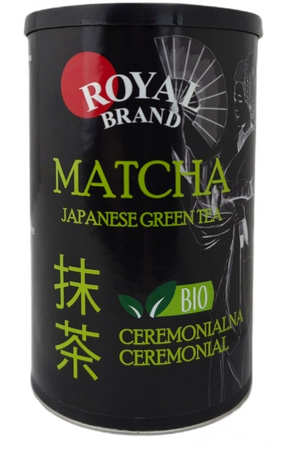 Japansk matcha grøn ceremoniel te bio 100 g - Royal Brand
