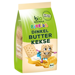 Speltkærnemælkskiks til børn bio 125 g - BIO ZENTRALE (BIOKIDS)
