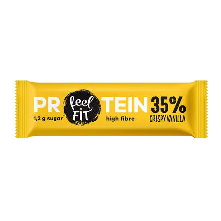 Baton proteinowy 35% Chrupiąca Vanilla 40 g