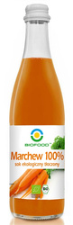 Glutenfri NFC gulerodsjuice bio 500 ml - BIOFOOD