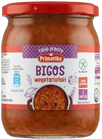 Vegetarisk bigos 2 portioner 480 g