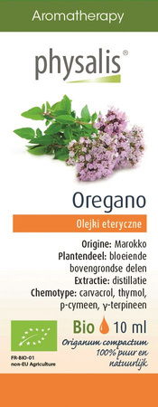 Olejek eteryczny oregano (oregano) bio 10 ml