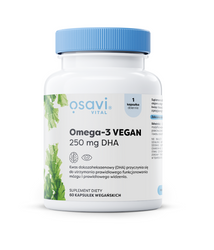 Omega-3 vegansk glutenfri 60 kapsler - OSAVI