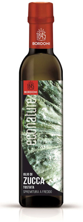 Græskarkerneolie (fra ristede kerner) koldpresset bio 250 ml - Bordoni (Econature)