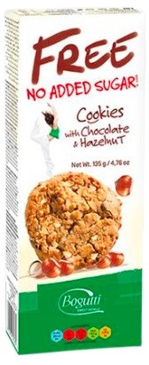 Sukkerfri nøddekager 135 g