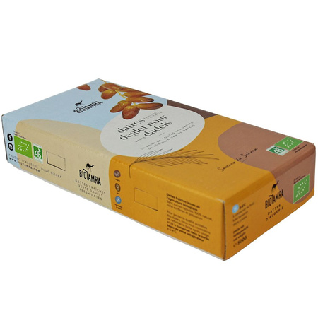 Deglet nour dadler friske med frø bio 250 g - BIOTAMRA