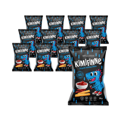 SÆT 12 x Glutenfri majschips med ketchupsmag bio 30g