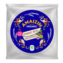 Rispapir til forårsruller og forårsruller glutenfri bio (10 stk) 100 g - Amaizin
