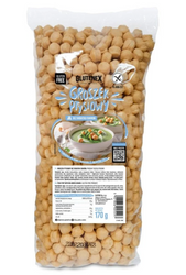 Glutenfri sukkerfri puffede ærter 170 g - GLUTENEX