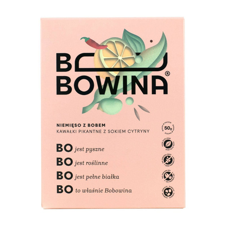 Beavovina ikke-kød krydret med citronsaft glutenfri 200g