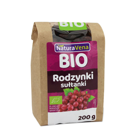 Sultanas bio 200 g - Naturavena
