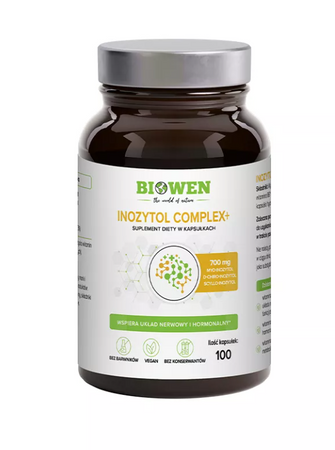 Inositol Complex+ kosttilskud 100 kapsler - Biowen