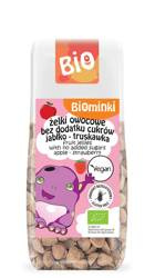 Glutenfri æble- og jordbærgelé BIO 75 g - Biominki