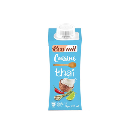 Glutenfri thailandsk kokoscreme bio 200 ml - Ecomil