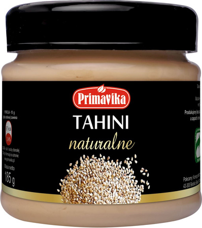 SÆT 6 x Naturlig tahin 185 g
