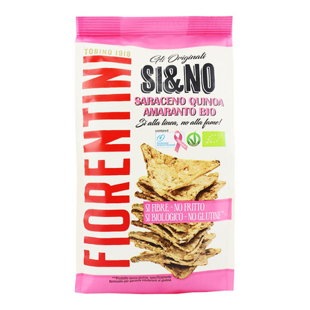 Boghvedechips med quinoa og amarant glutenfri bio 80 g