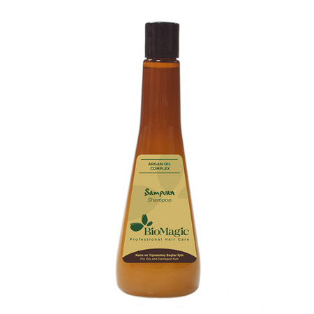 Shampoo til tørt og skadet hår med arganolie 300 ml