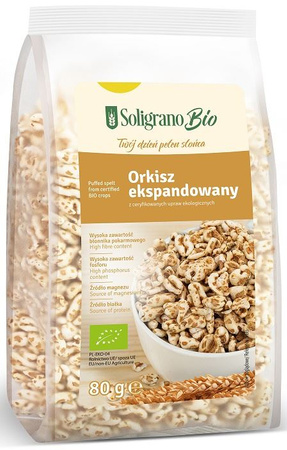 Ekspanderet spelt bio 80 g