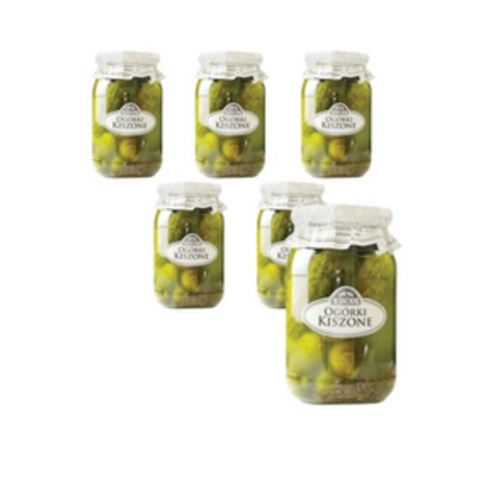 6 x Syltede agurker 810 g (450 g) - Krokus