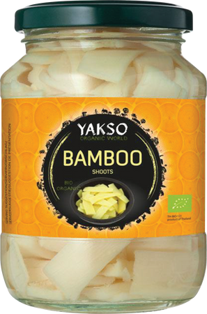Bambusskud i skiver i lage Økologisk 340 g (175 g) – Yakso