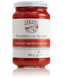 Tomatsauce med grøntsager BIO 340 g - Iris