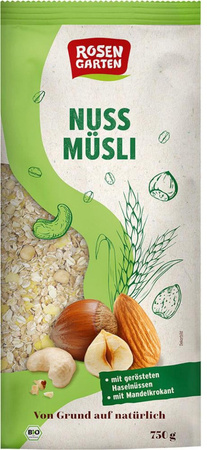 Hasselnøddemüsli bio 750 g