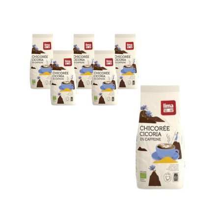 SET 6 x Cikorie til brygning af bio 500 g