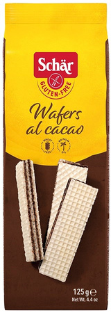 Vafler med kakao - glutenfri vafler med kakaocreme 125 g - Schar